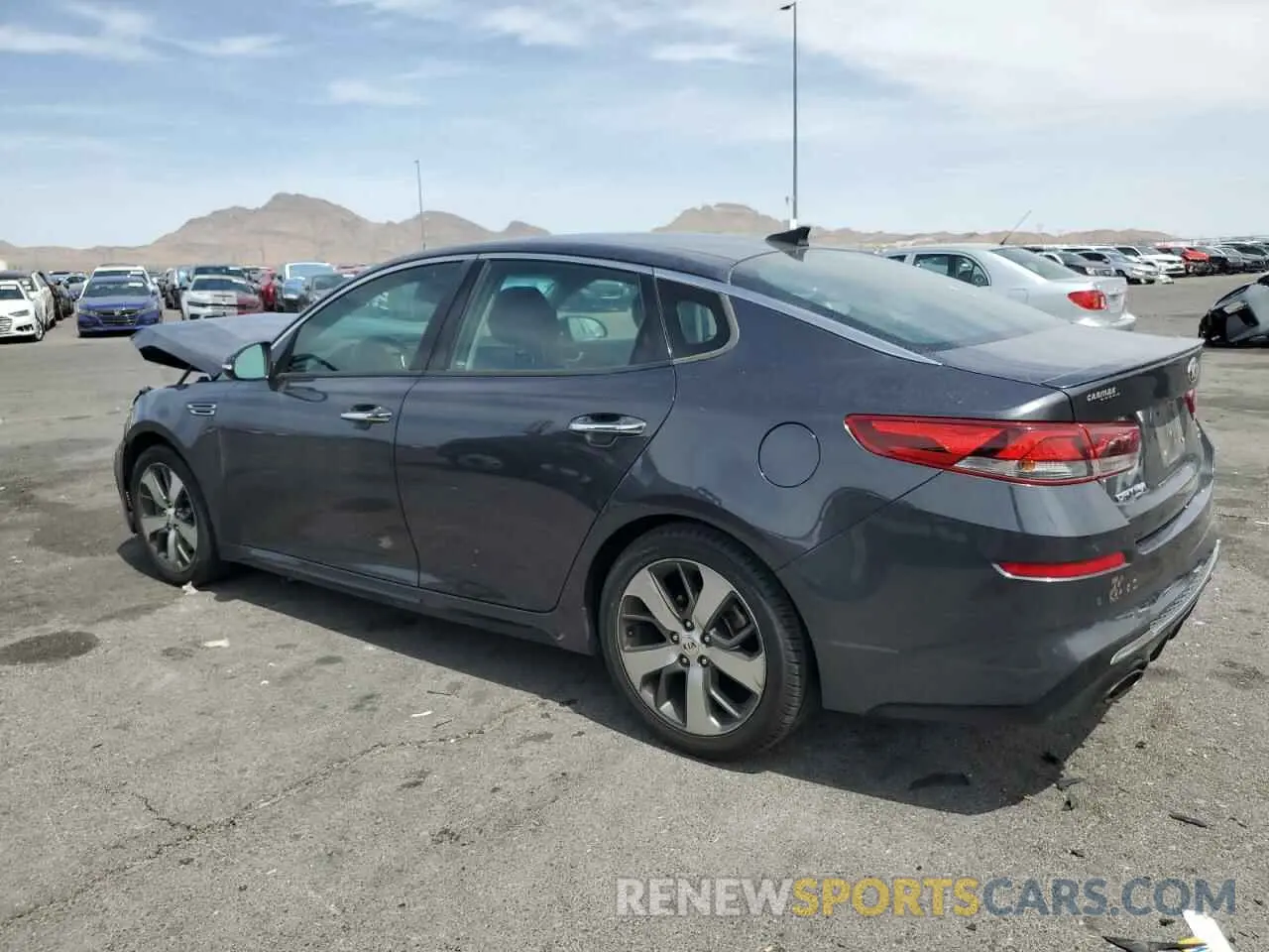 2 Photograph of a damaged car 5XXGT4L31KG286817 KIA OPTIMA 2019
