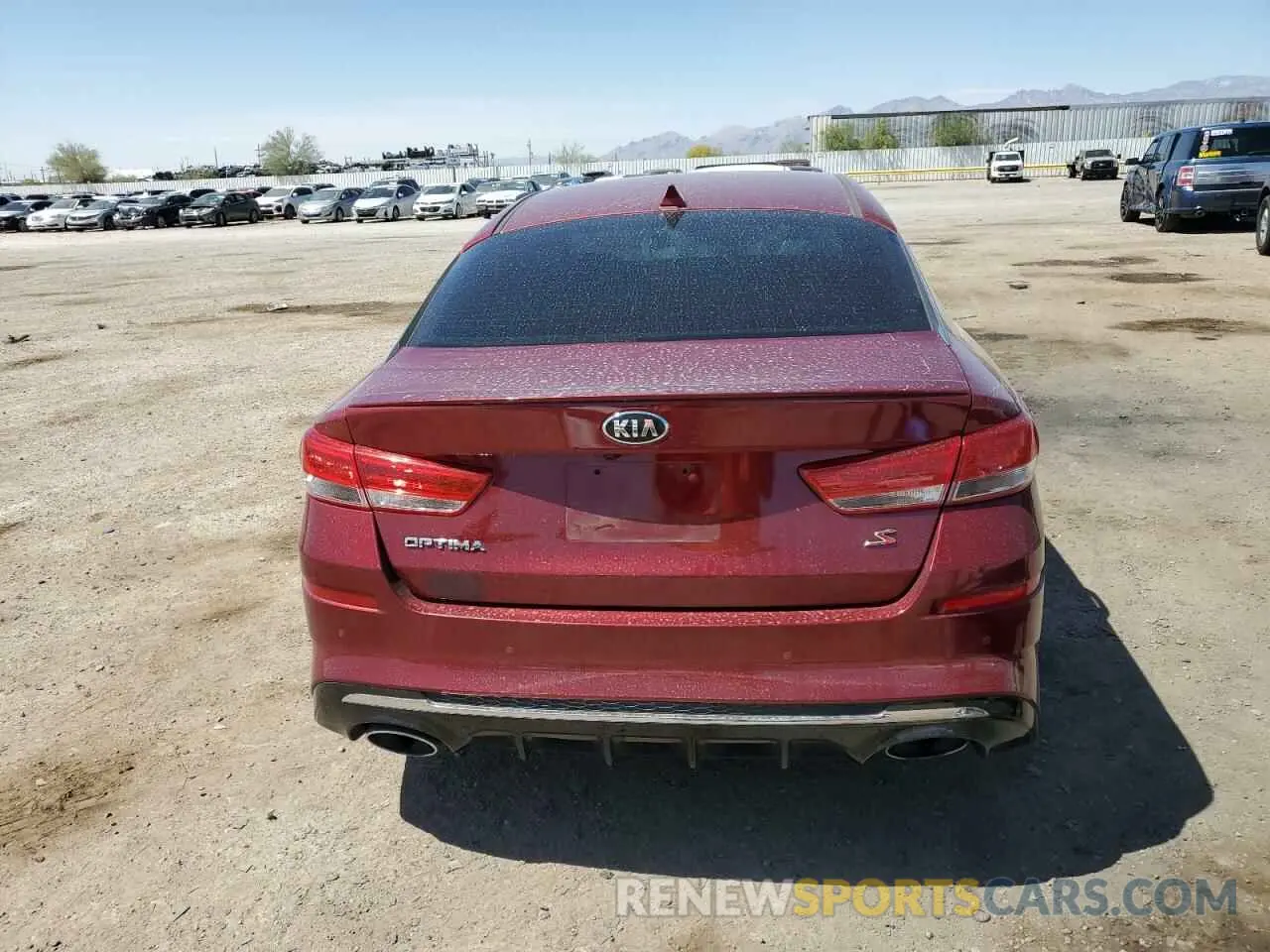 6 Photograph of a damaged car 5XXGT4L31KG292259 KIA OPTIMA 2019