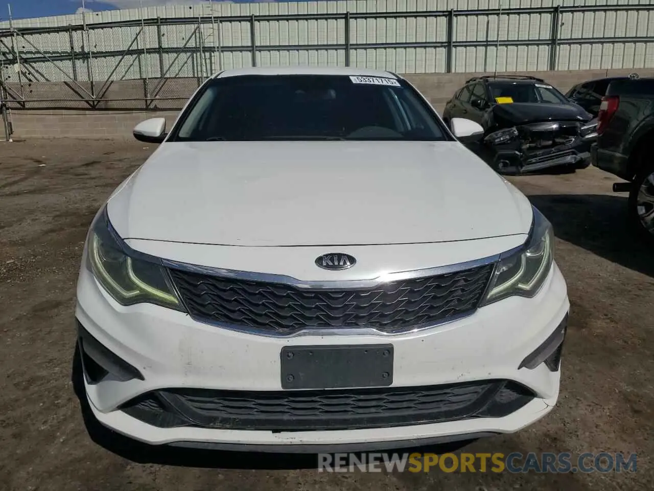 5 Photograph of a damaged car 5XXGT4L31KG293945 KIA OPTIMA 2019