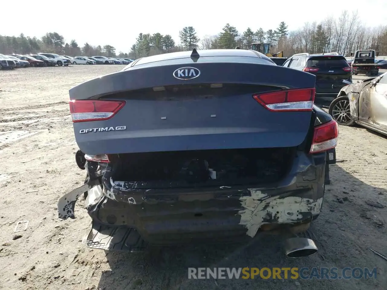 6 Photograph of a damaged car 5XXGT4L31KG299387 KIA OPTIMA 2019