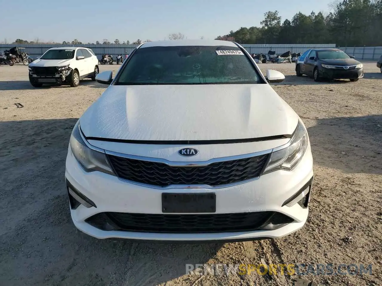 5 Photograph of a damaged car 5XXGT4L31KG330525 KIA OPTIMA 2019