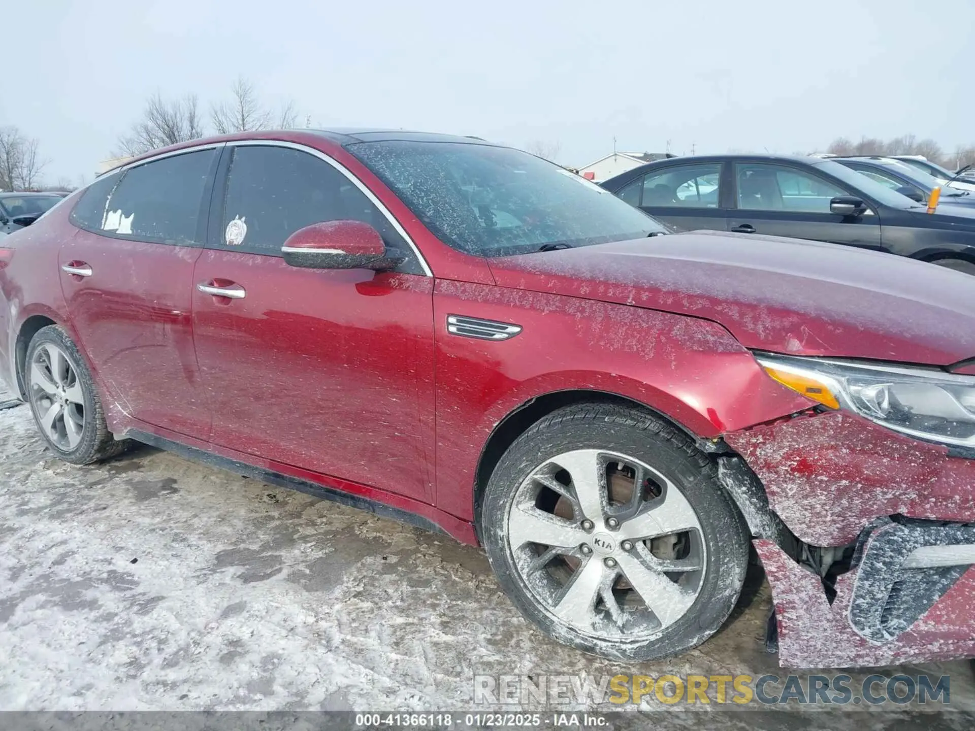 13 Photograph of a damaged car 5XXGT4L31KG349821 KIA OPTIMA 2019
