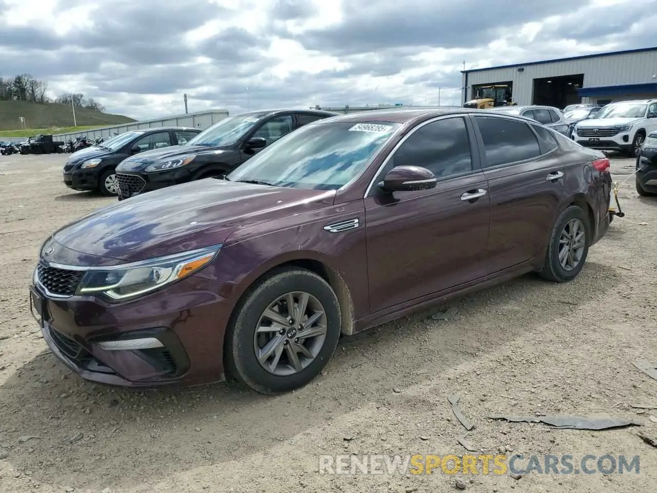 1 Photograph of a damaged car 5XXGT4L31KG350841 KIA OPTIMA 2019