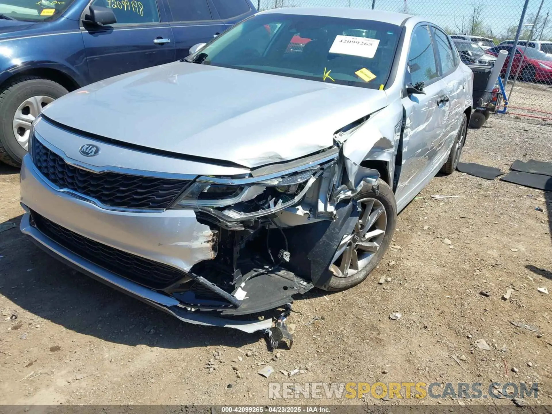 6 Photograph of a damaged car 5XXGT4L31KG351715 KIA OPTIMA 2019
