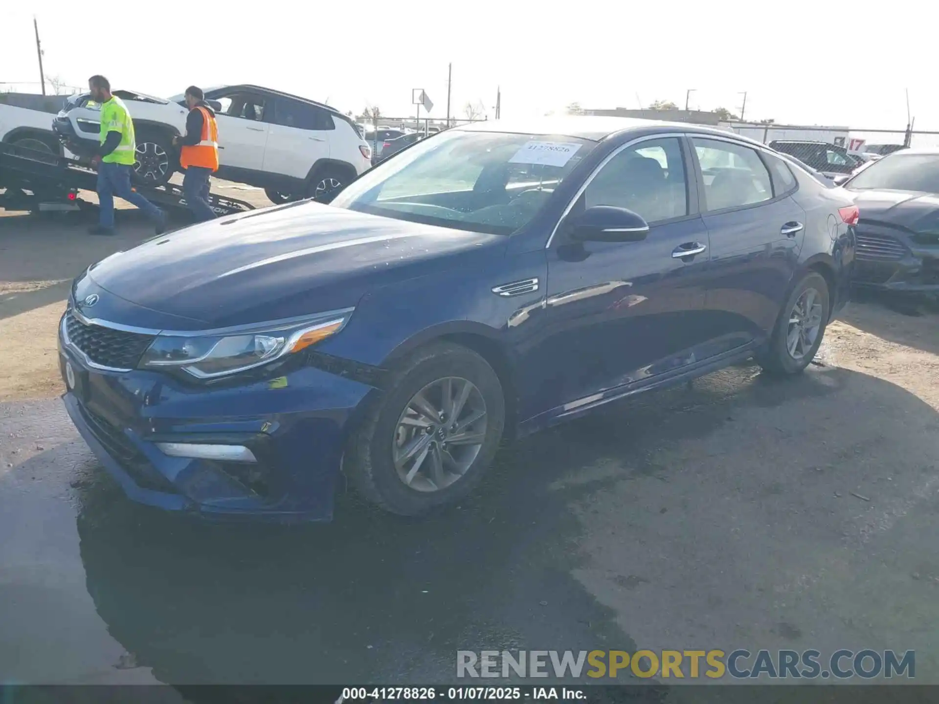 2 Photograph of a damaged car 5XXGT4L31KG363167 KIA OPTIMA 2019