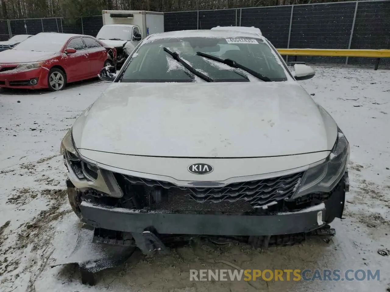 5 Photograph of a damaged car 5XXGT4L31KG369860 KIA OPTIMA 2019
