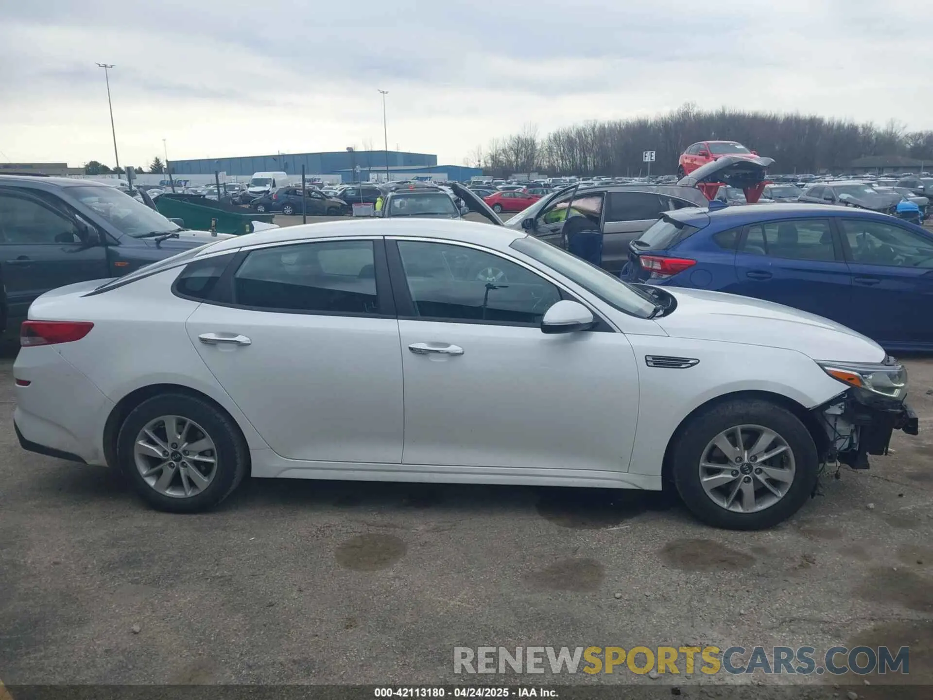 13 Photograph of a damaged car 5XXGT4L32KG281528 KIA OPTIMA 2019