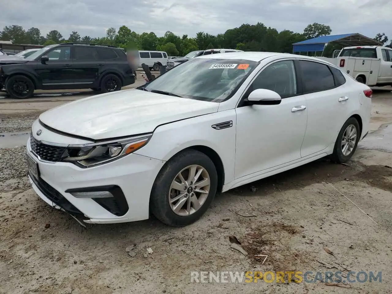 1 Photograph of a damaged car 5XXGT4L32KG282629 KIA OPTIMA 2019
