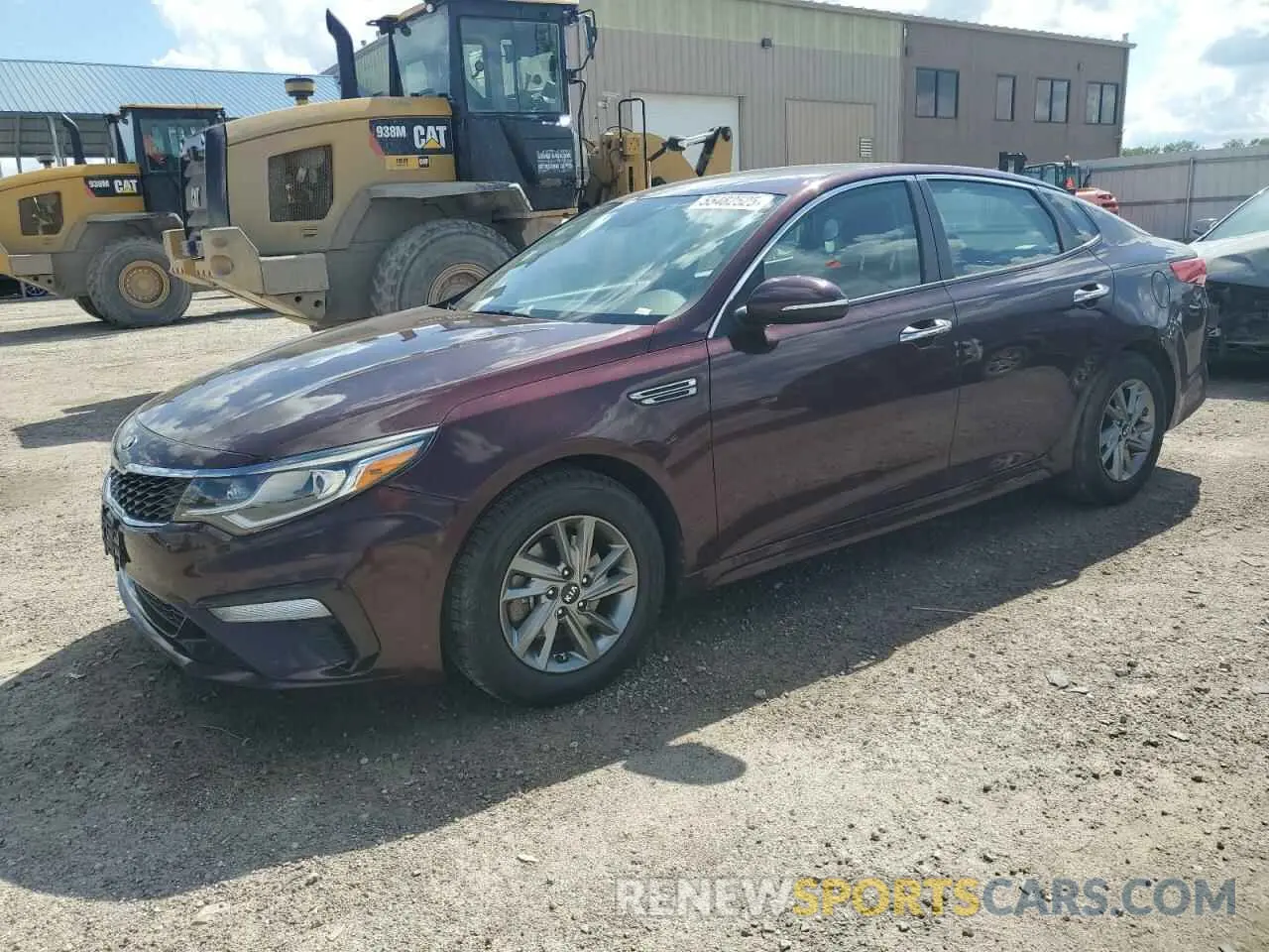 1 Photograph of a damaged car 5XXGT4L32KG286289 KIA OPTIMA 2019