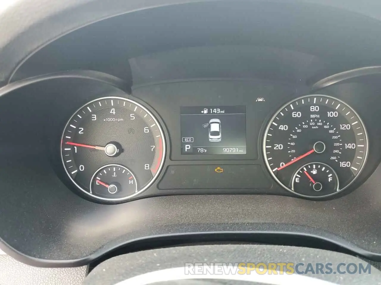 9 Photograph of a damaged car 5XXGT4L32KG286289 KIA OPTIMA 2019