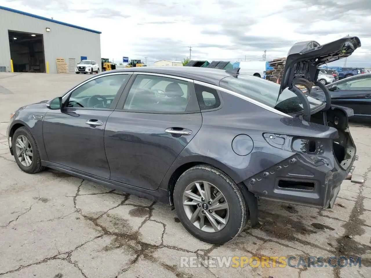 2 Photograph of a damaged car 5XXGT4L32KG292920 KIA OPTIMA 2019