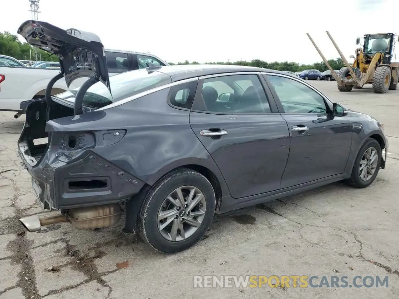 3 Photograph of a damaged car 5XXGT4L32KG292920 KIA OPTIMA 2019