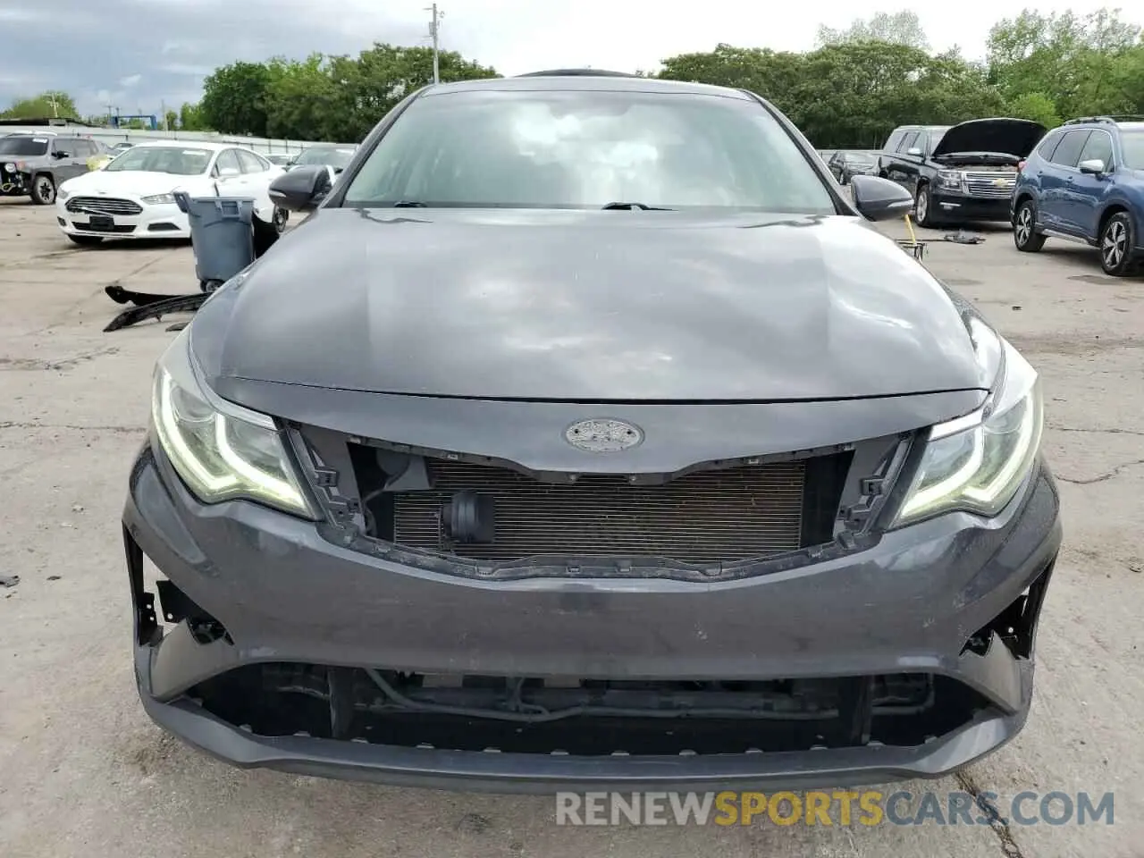 5 Photograph of a damaged car 5XXGT4L32KG292920 KIA OPTIMA 2019