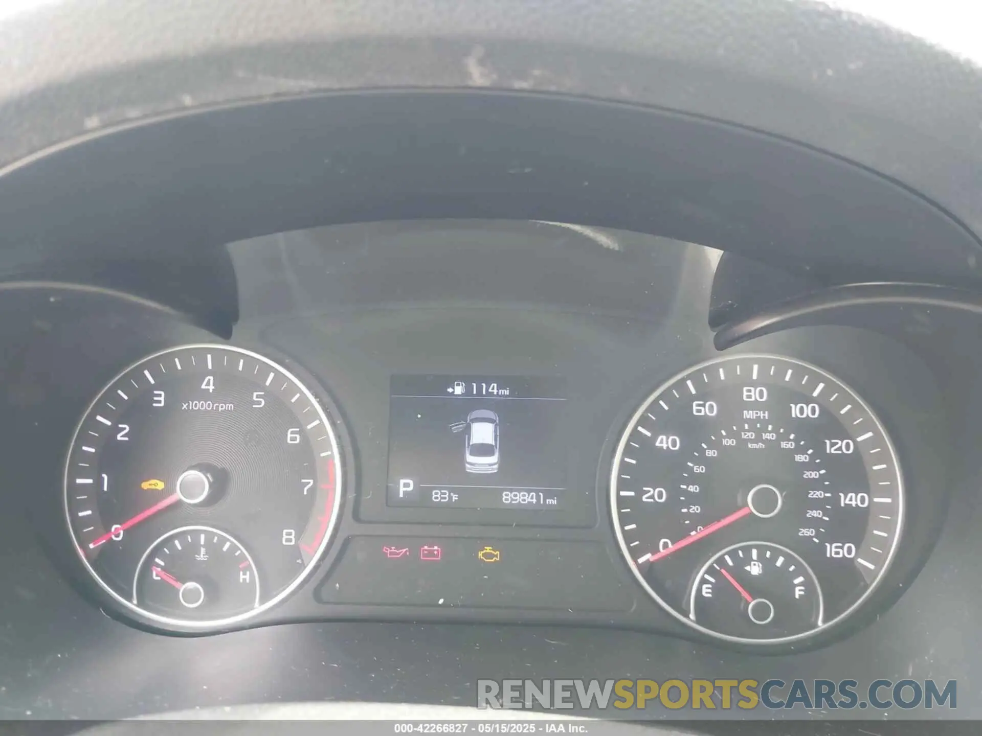 7 Photograph of a damaged car 5XXGT4L32KG298796 KIA OPTIMA 2019