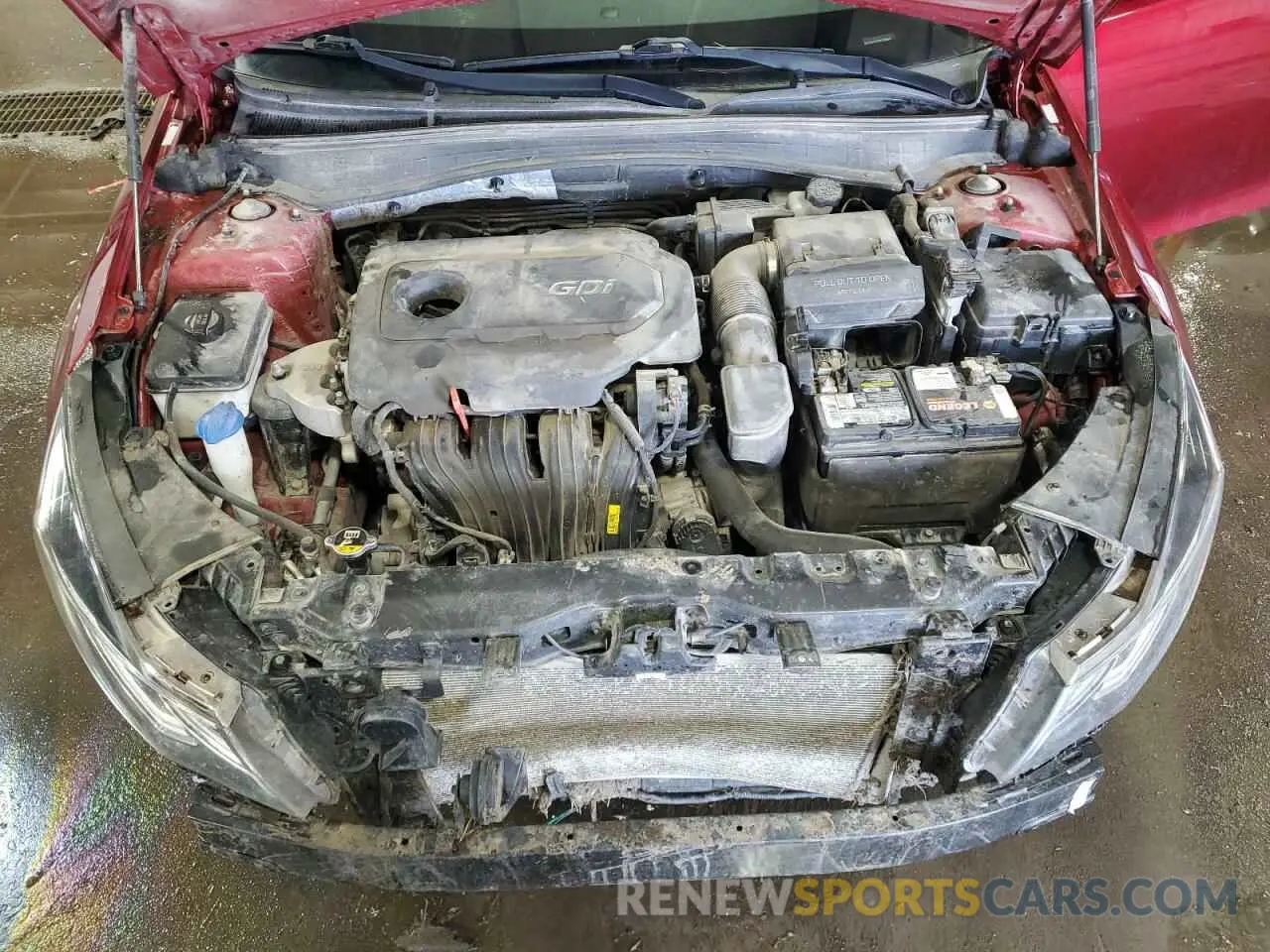 12 Photograph of a damaged car 5XXGT4L32KG306587 KIA OPTIMA 2019