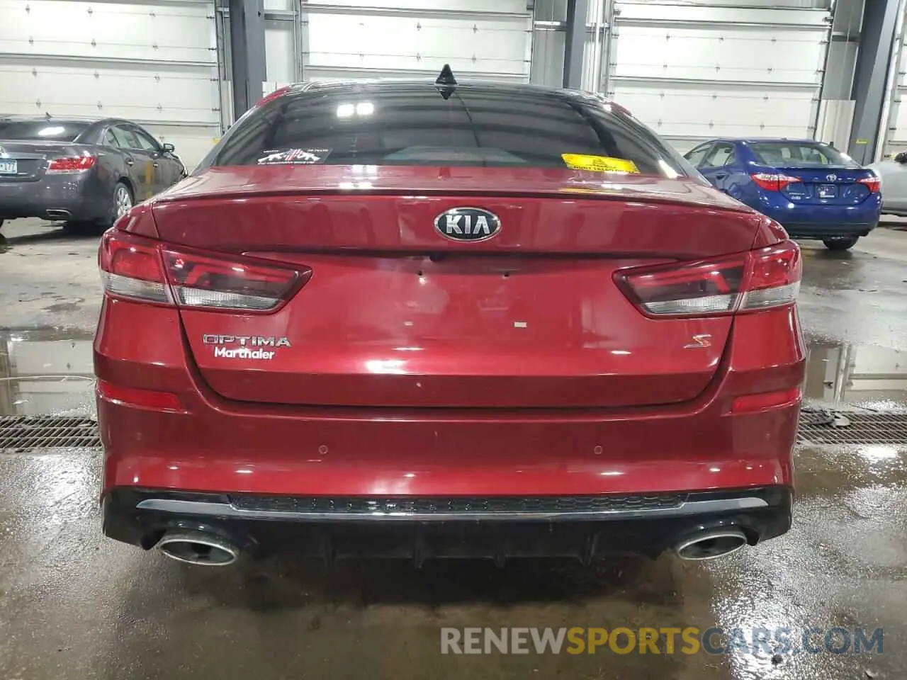 6 Photograph of a damaged car 5XXGT4L32KG306587 KIA OPTIMA 2019
