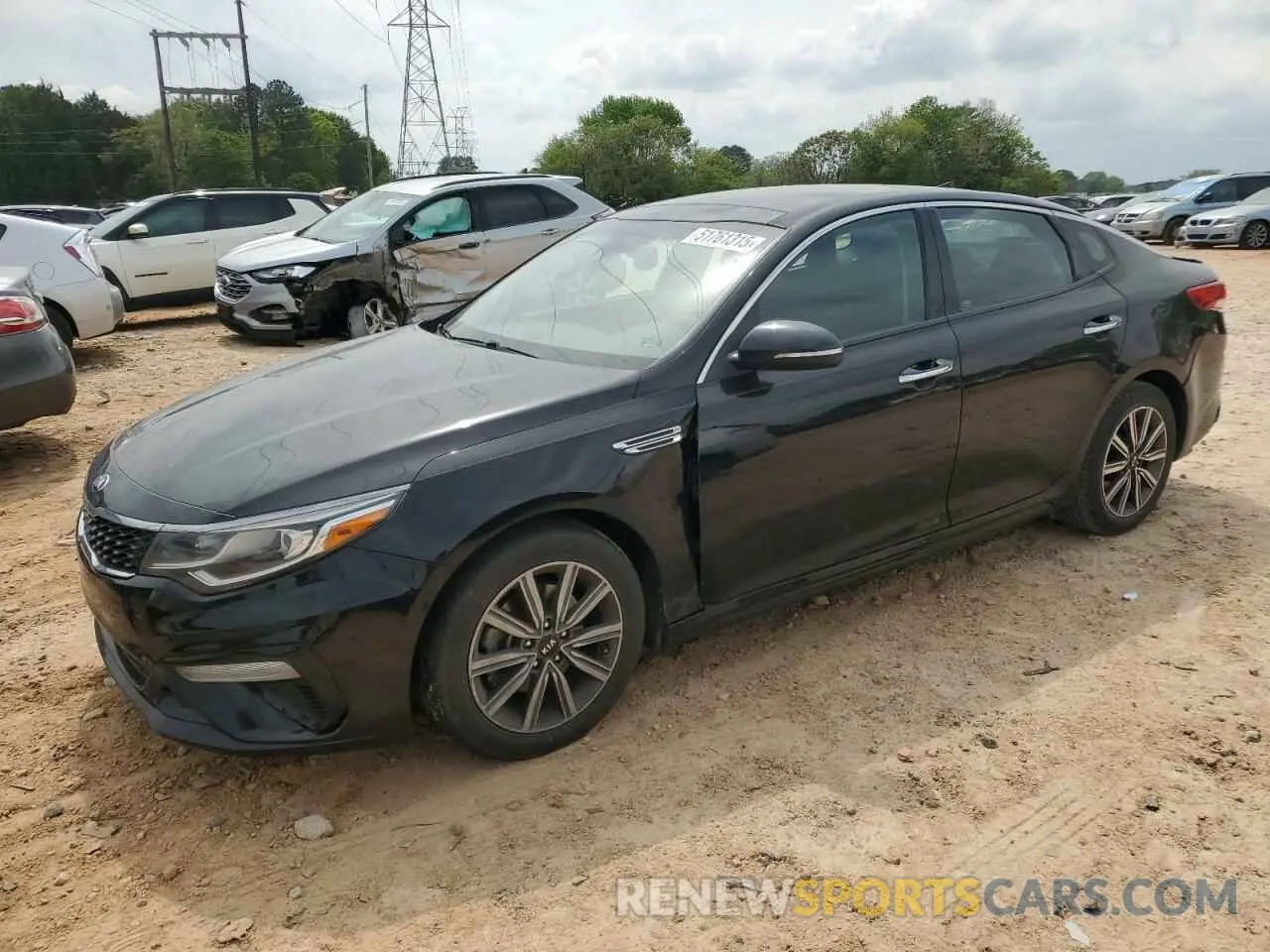 1 Photograph of a damaged car 5XXGT4L32KG308646 KIA OPTIMA 2019