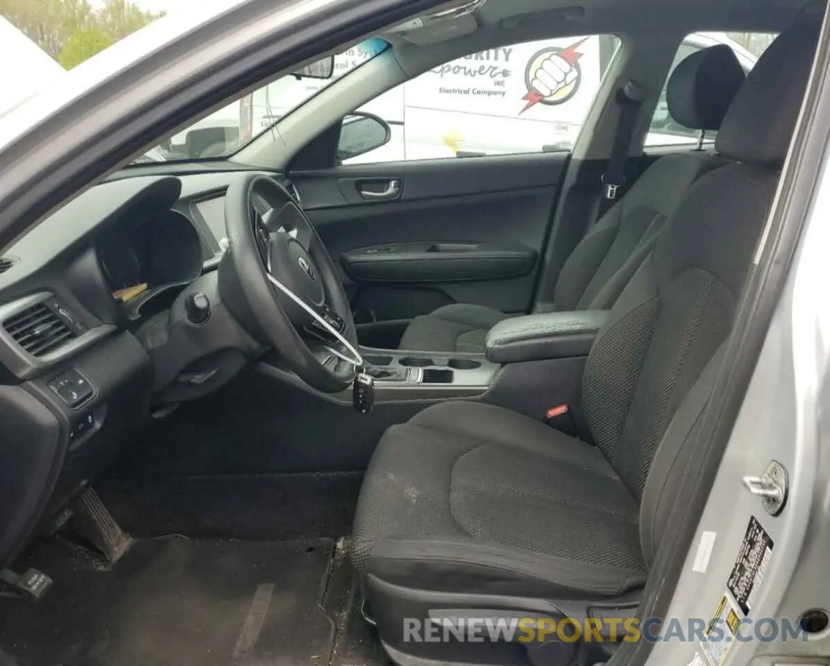 7 Photograph of a damaged car 5XXGT4L32KG332154 KIA OPTIMA 2019