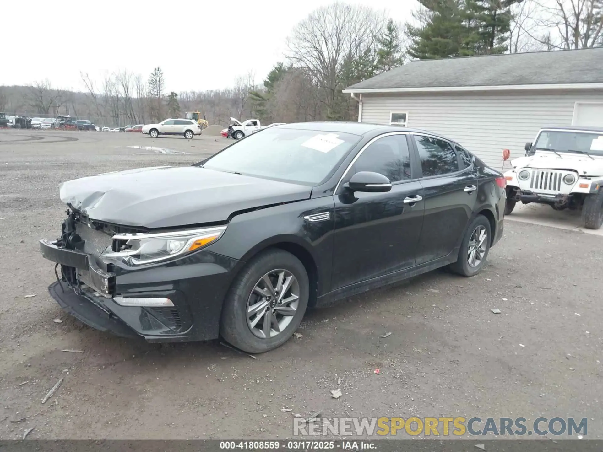 2 Photograph of a damaged car 5XXGT4L32KG339167 KIA OPTIMA 2019