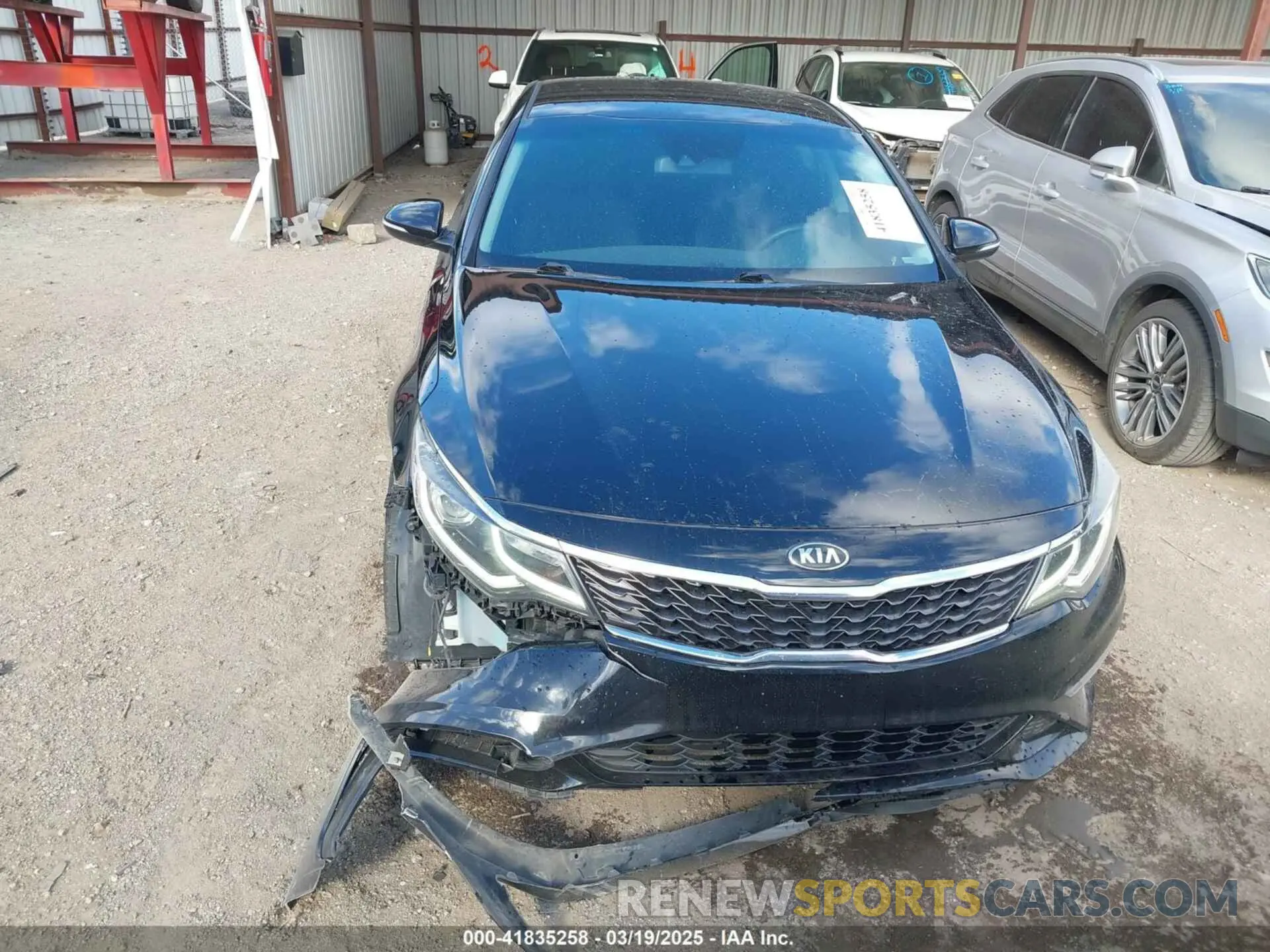 13 Photograph of a damaged car 5XXGT4L32KG354994 KIA OPTIMA 2019