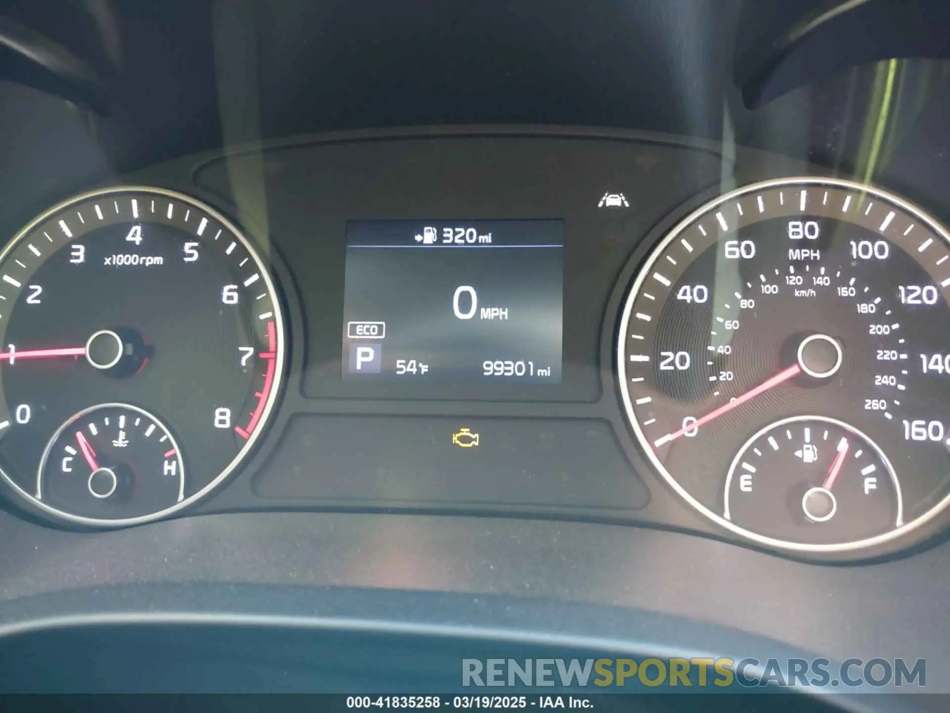 7 Photograph of a damaged car 5XXGT4L32KG354994 KIA OPTIMA 2019