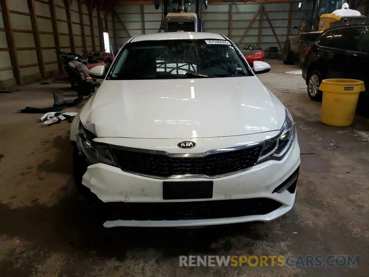 5 Photograph of a damaged car 5XXGT4L33KG277049 KIA OPTIMA 2019