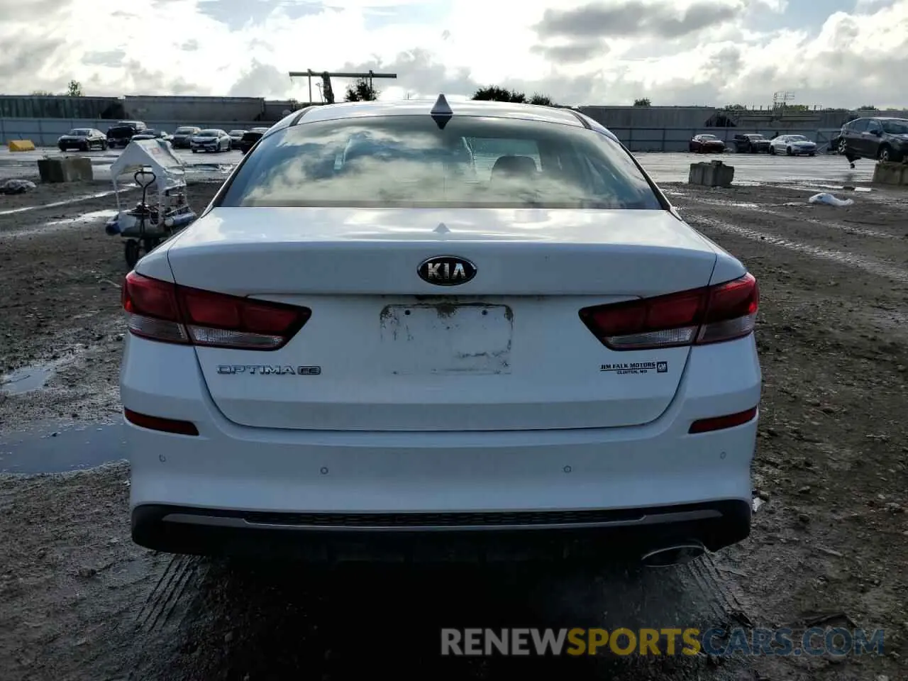 6 Photograph of a damaged car 5XXGT4L33KG278394 KIA OPTIMA 2019