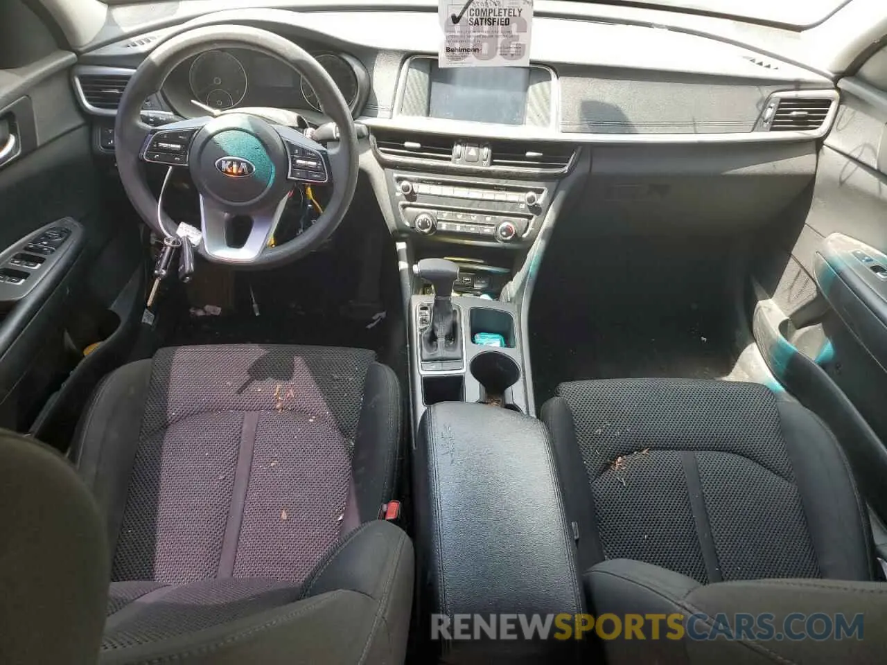 8 Photograph of a damaged car 5XXGT4L33KG279190 KIA OPTIMA 2019