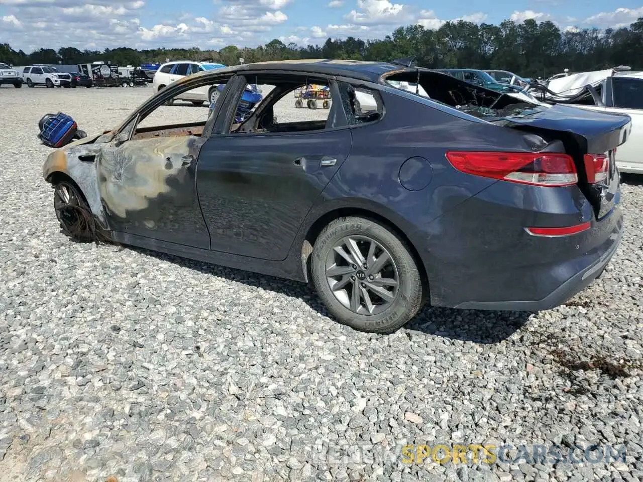 2 Photograph of a damaged car 5XXGT4L33KG283501 KIA OPTIMA 2019