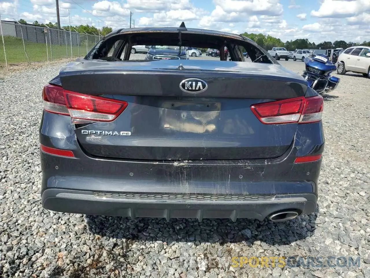 6 Photograph of a damaged car 5XXGT4L33KG283501 KIA OPTIMA 2019