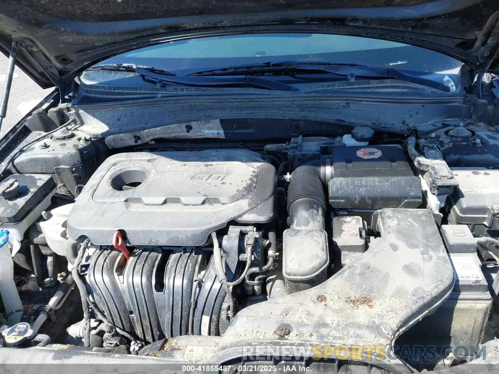 10 Photograph of a damaged car 5XXGT4L33KG296796 KIA OPTIMA 2019