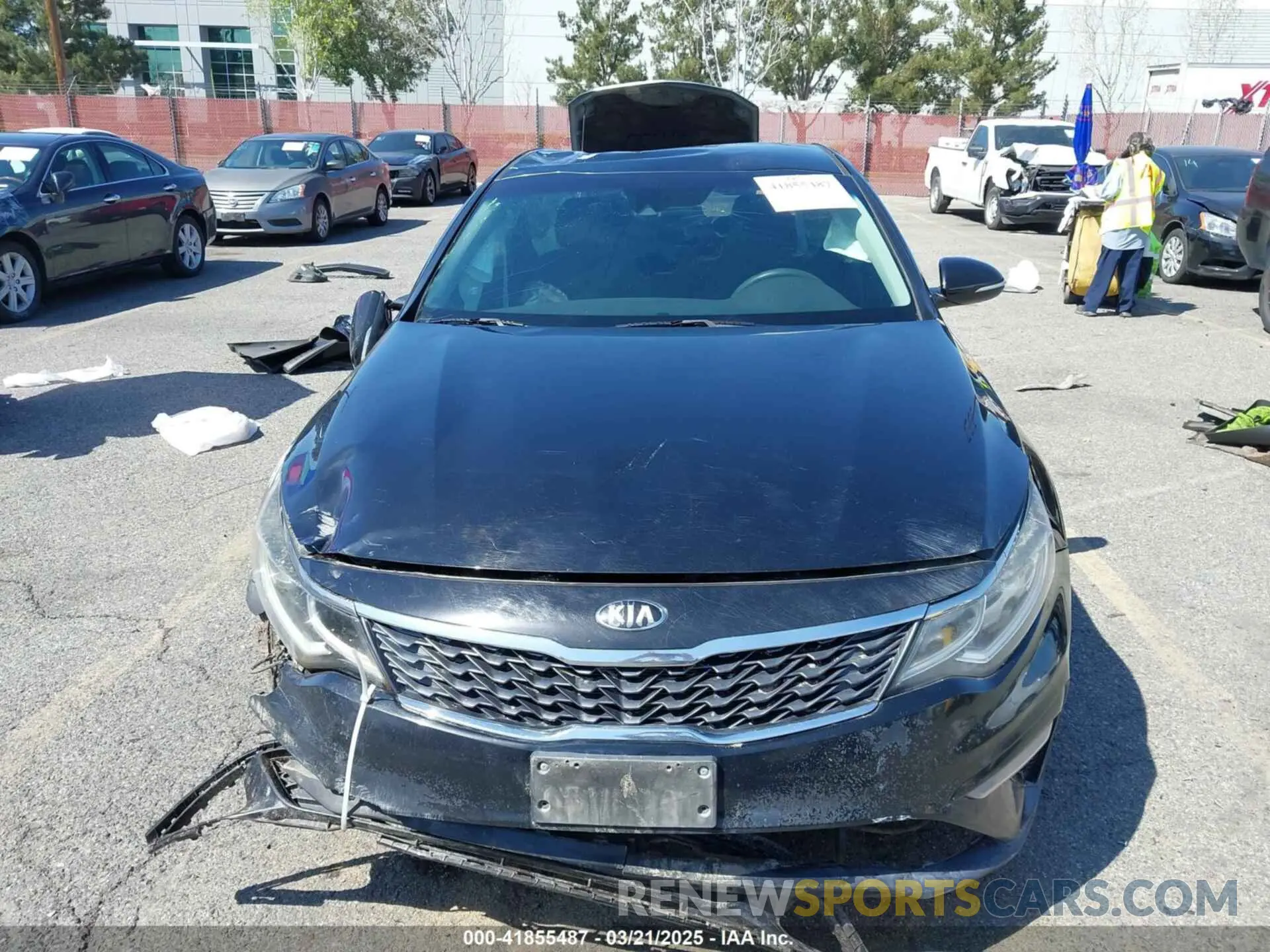 12 Photograph of a damaged car 5XXGT4L33KG296796 KIA OPTIMA 2019