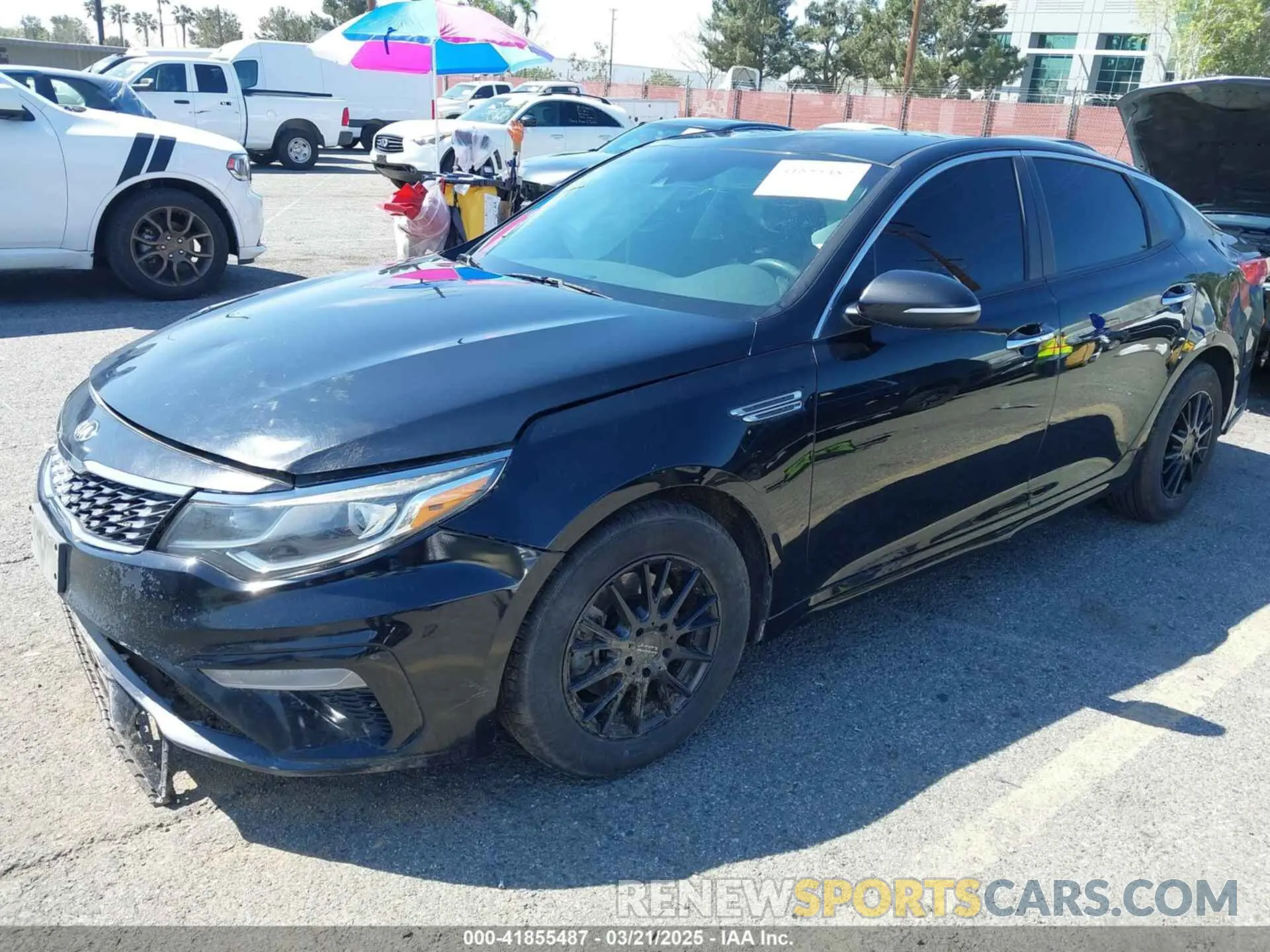 2 Photograph of a damaged car 5XXGT4L33KG296796 KIA OPTIMA 2019