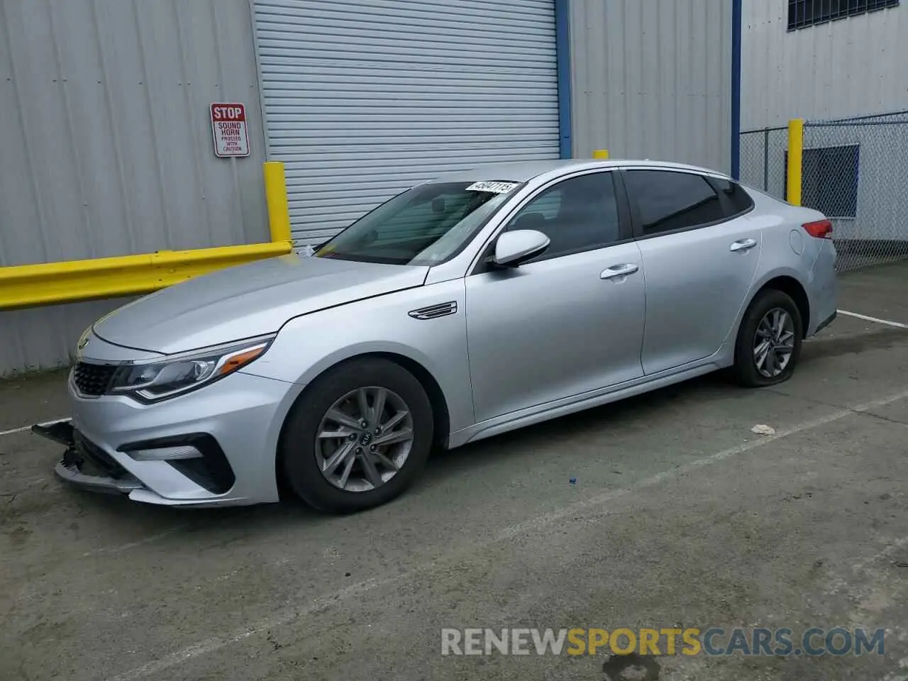 1 Photograph of a damaged car 5XXGT4L33KG297222 KIA OPTIMA 2019