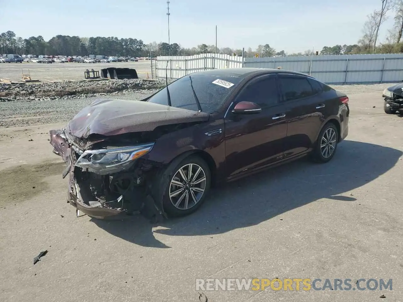 1 Photograph of a damaged car 5XXGT4L33KG298709 KIA OPTIMA 2019