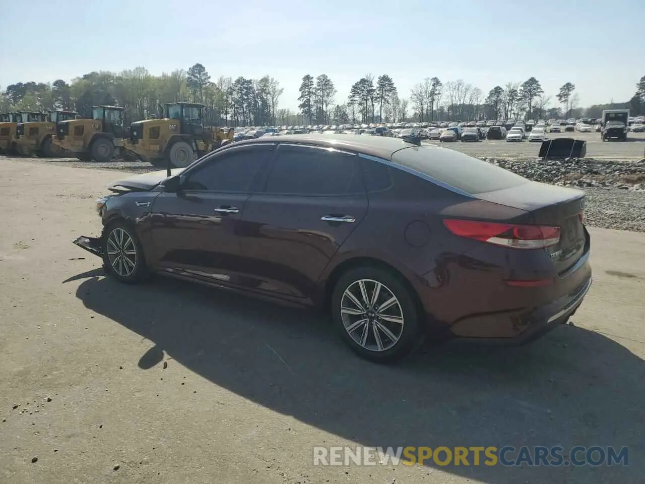 2 Photograph of a damaged car 5XXGT4L33KG298709 KIA OPTIMA 2019