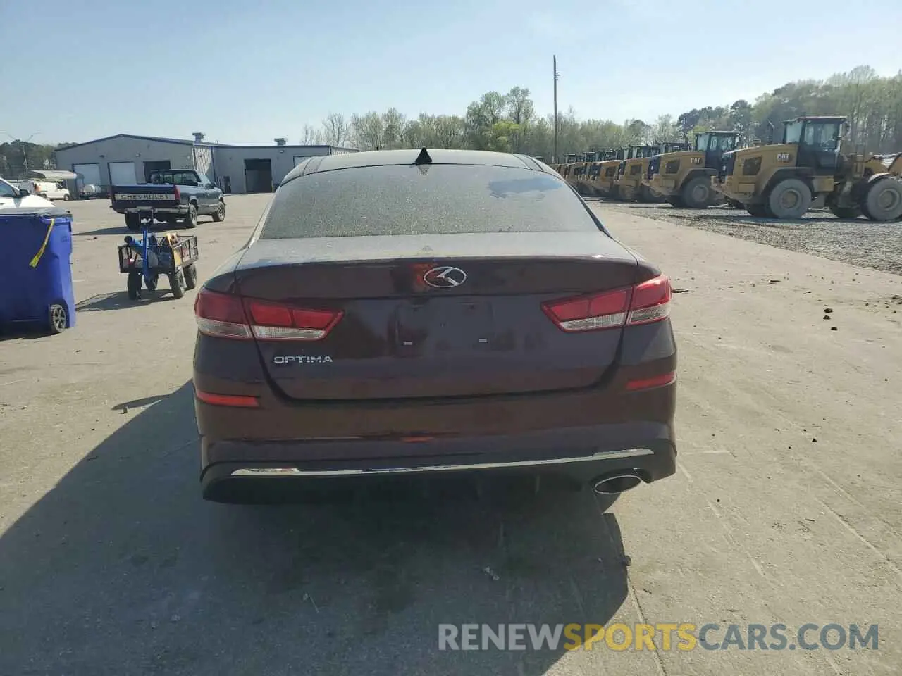 6 Photograph of a damaged car 5XXGT4L33KG298709 KIA OPTIMA 2019