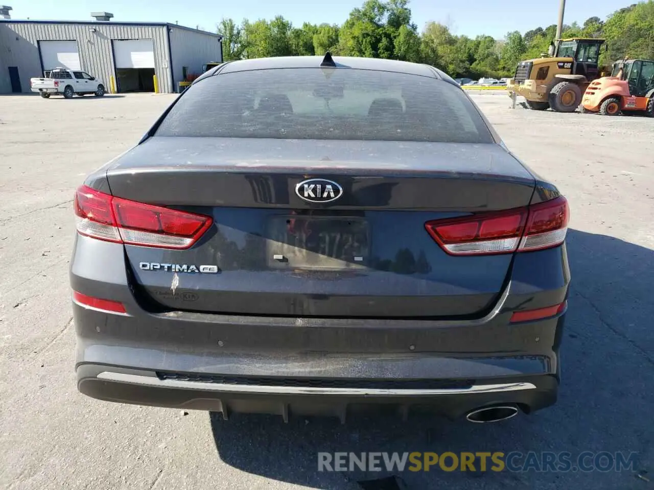 6 Photograph of a damaged car 5XXGT4L33KG307196 KIA OPTIMA 2019