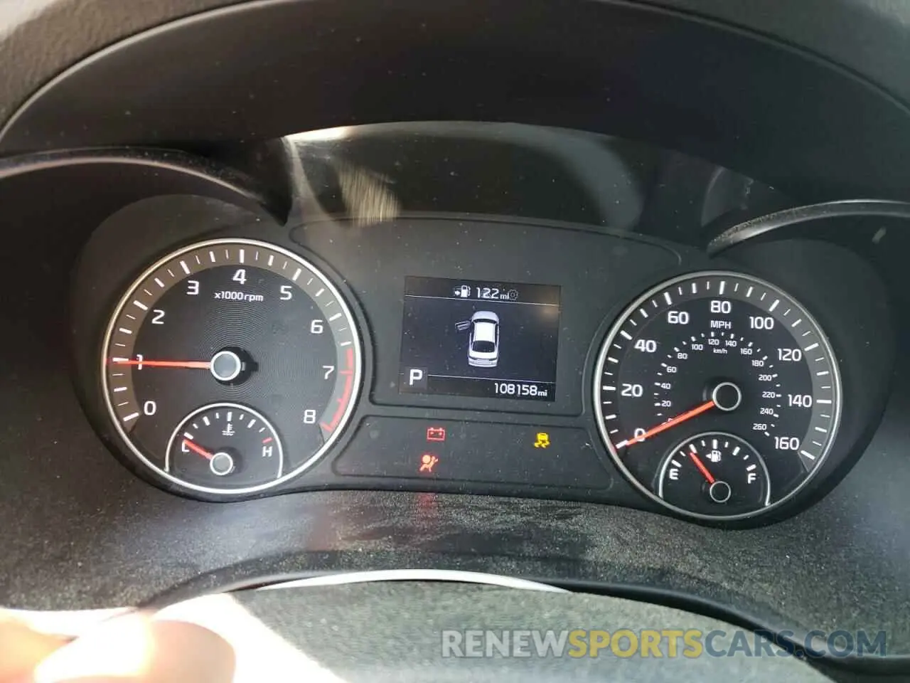 9 Photograph of a damaged car 5XXGT4L33KG307196 KIA OPTIMA 2019
