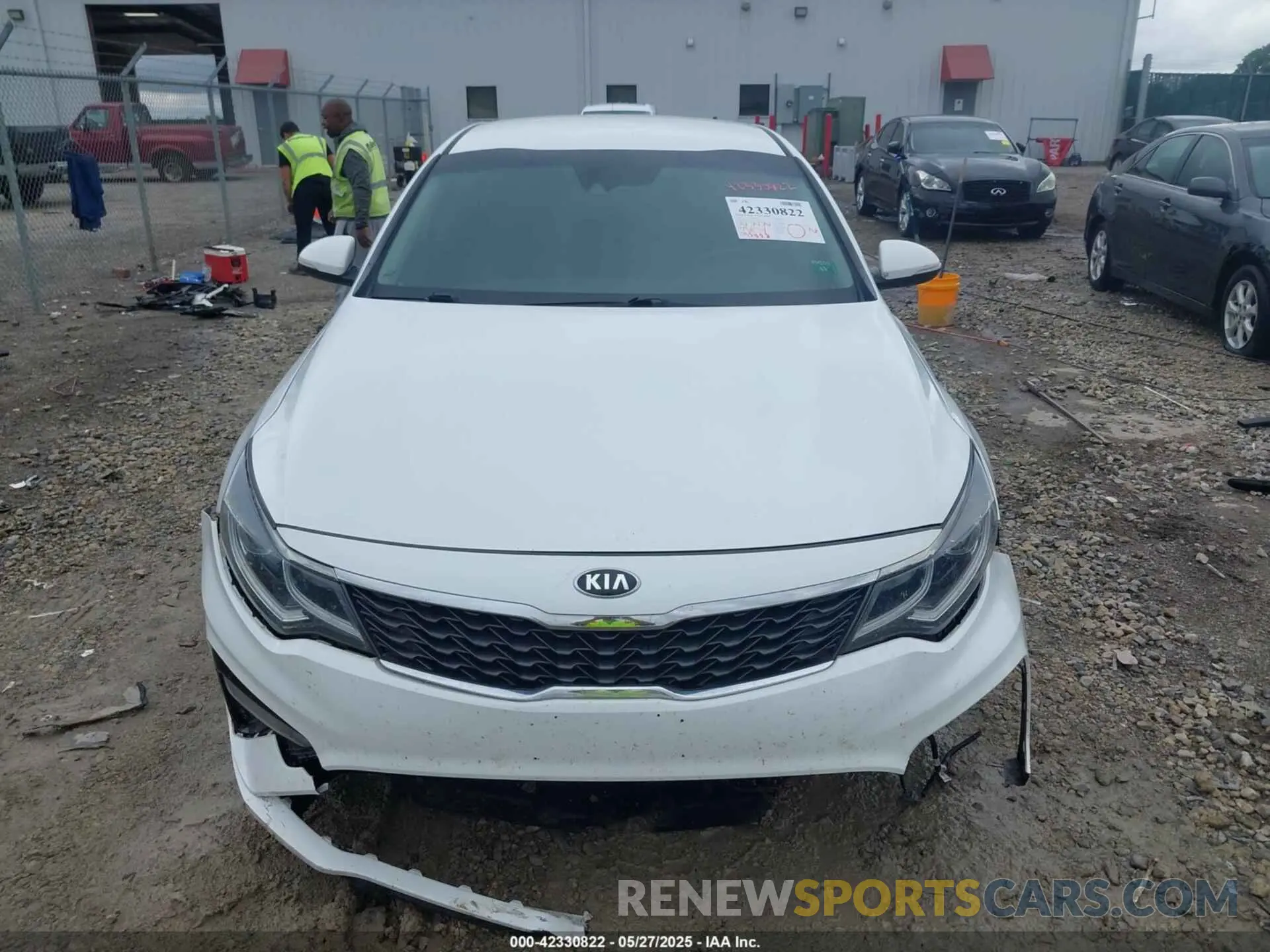 12 Photograph of a damaged car 5XXGT4L33KG319056 KIA OPTIMA 2019