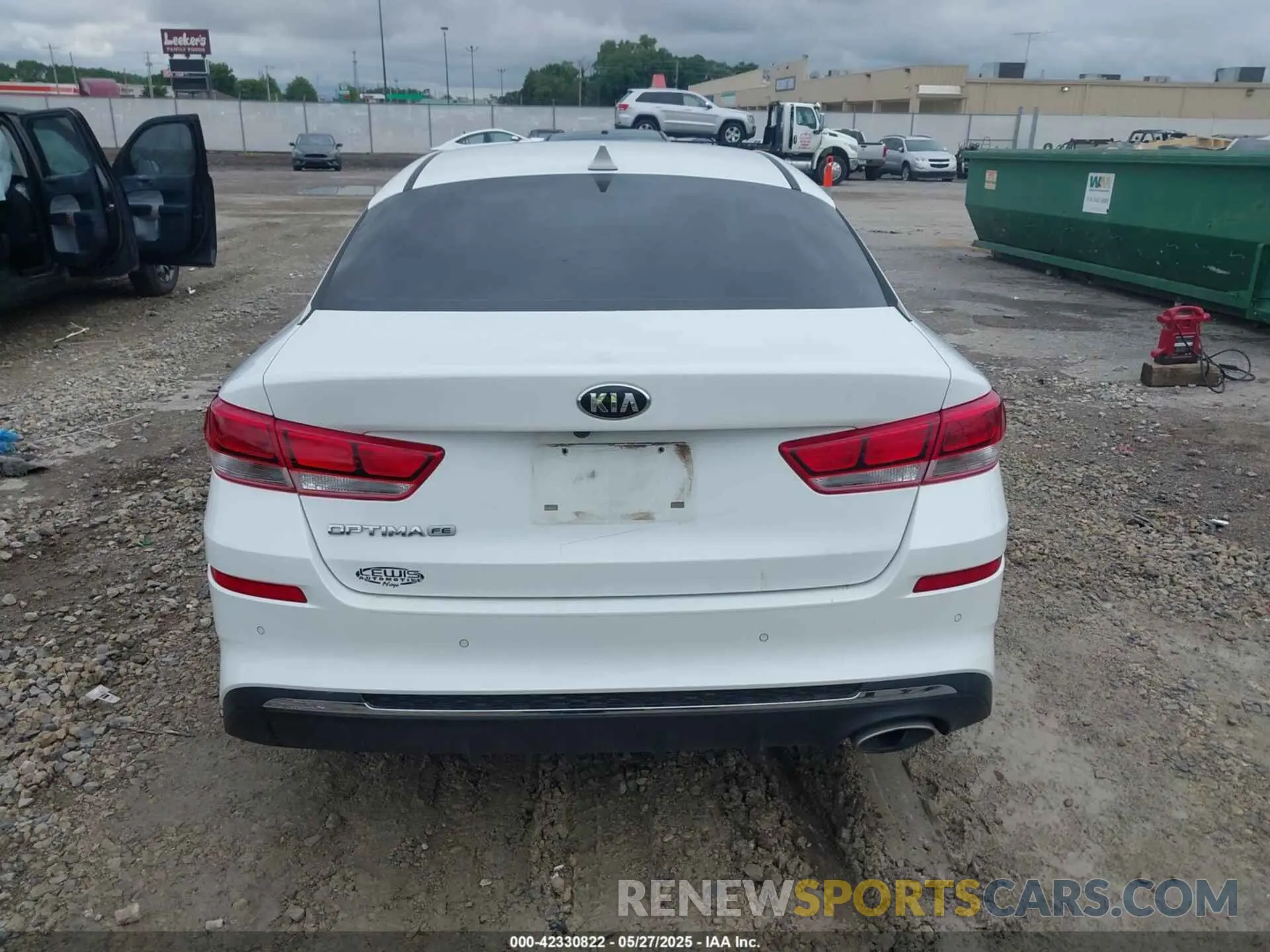 16 Photograph of a damaged car 5XXGT4L33KG319056 KIA OPTIMA 2019