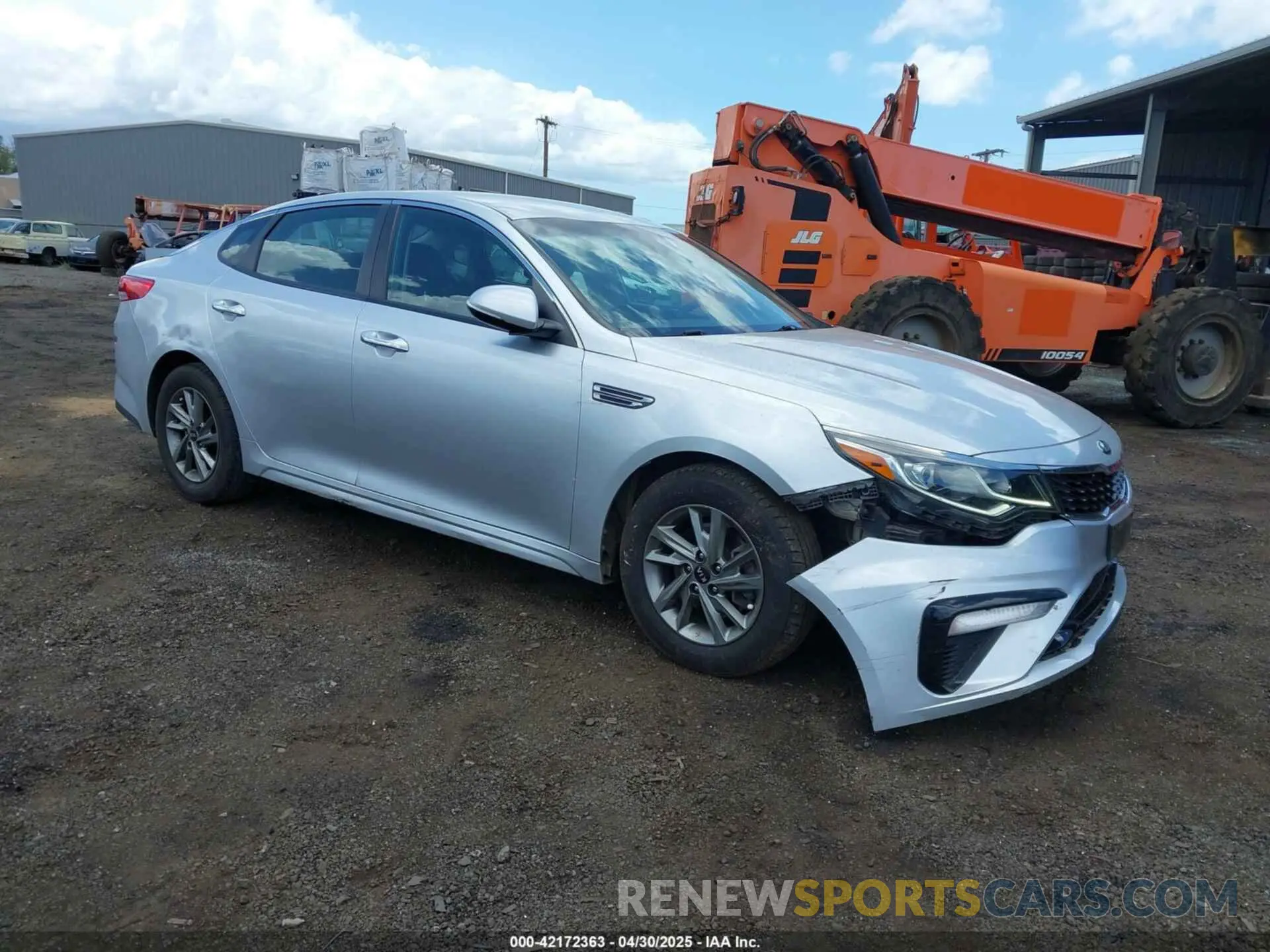 1 Photograph of a damaged car 5XXGT4L33KG328565 KIA OPTIMA 2019