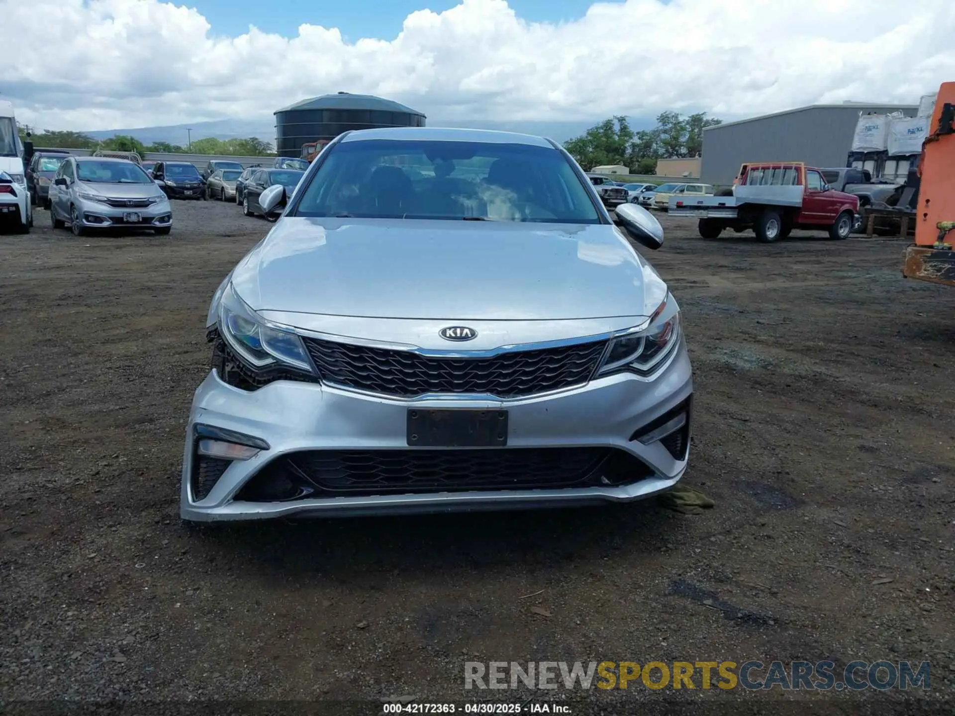 6 Photograph of a damaged car 5XXGT4L33KG328565 KIA OPTIMA 2019