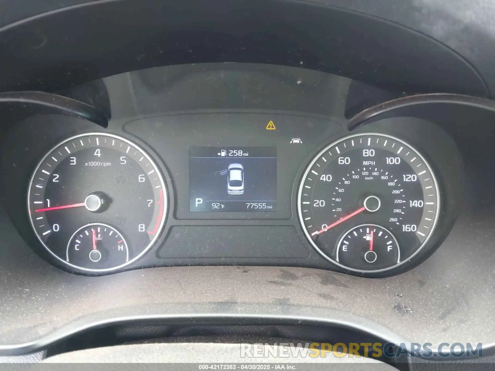 7 Photograph of a damaged car 5XXGT4L33KG328565 KIA OPTIMA 2019