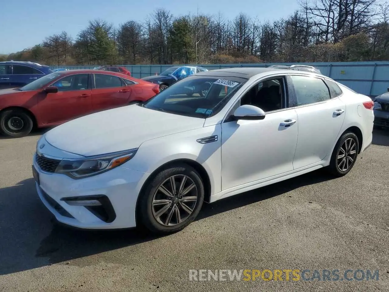 1 Photograph of a damaged car 5XXGT4L33KG329442 KIA OPTIMA 2019