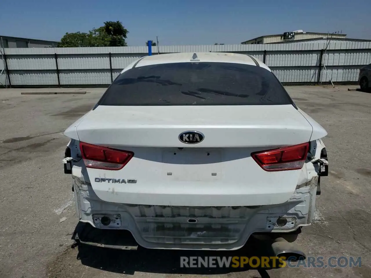 6 Photograph of a damaged car 5XXGT4L33KG331255 KIA OPTIMA 2019