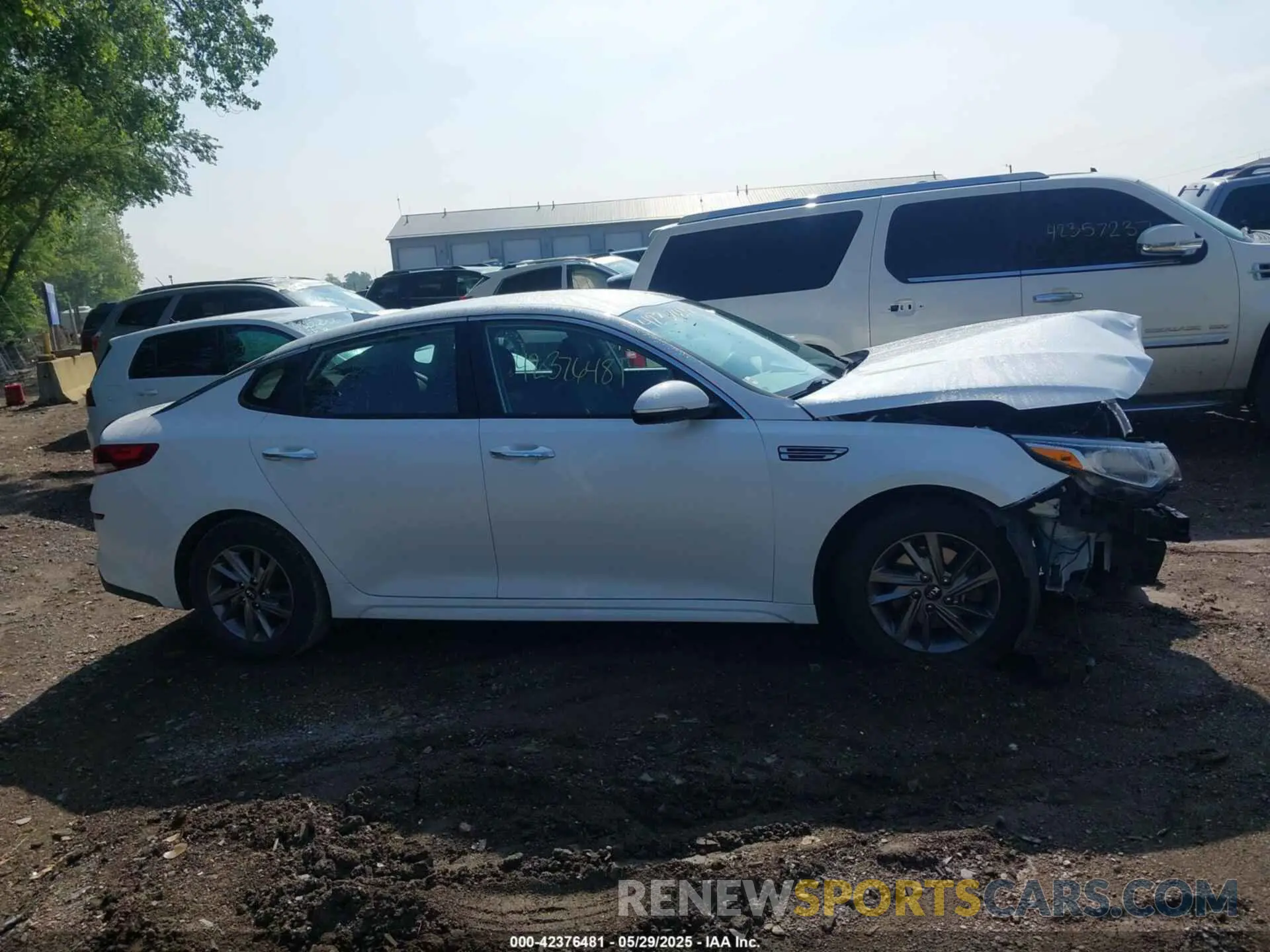 12 Photograph of a damaged car 5XXGT4L33KG346192 KIA OPTIMA 2019