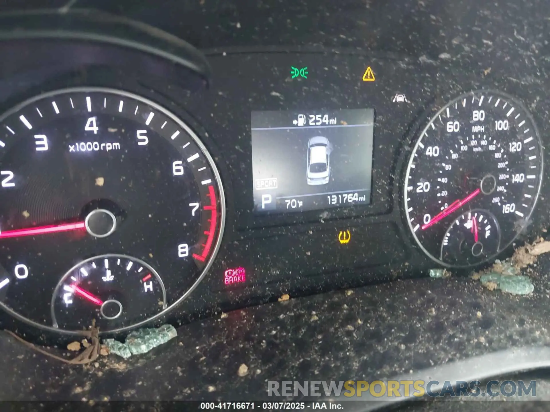 7 Photograph of a damaged car 5XXGT4L33KG346967 KIA OPTIMA 2019