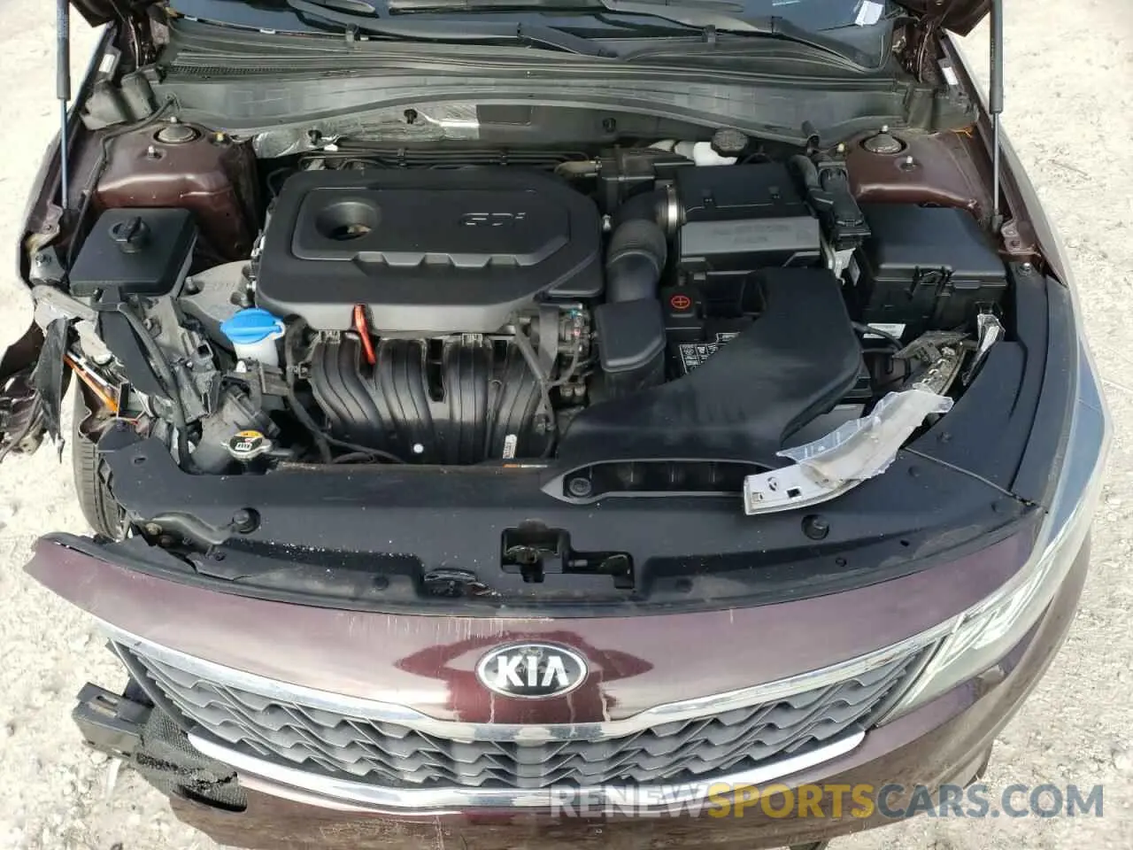 11 Photograph of a damaged car 5XXGT4L33KG352722 KIA OPTIMA 2019