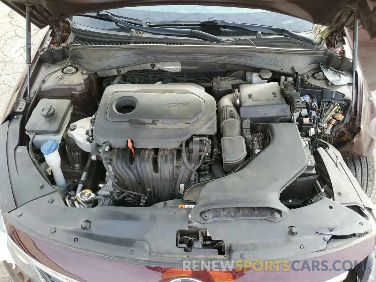11 Photograph of a damaged car 5XXGT4L33KG354647 KIA OPTIMA 2019